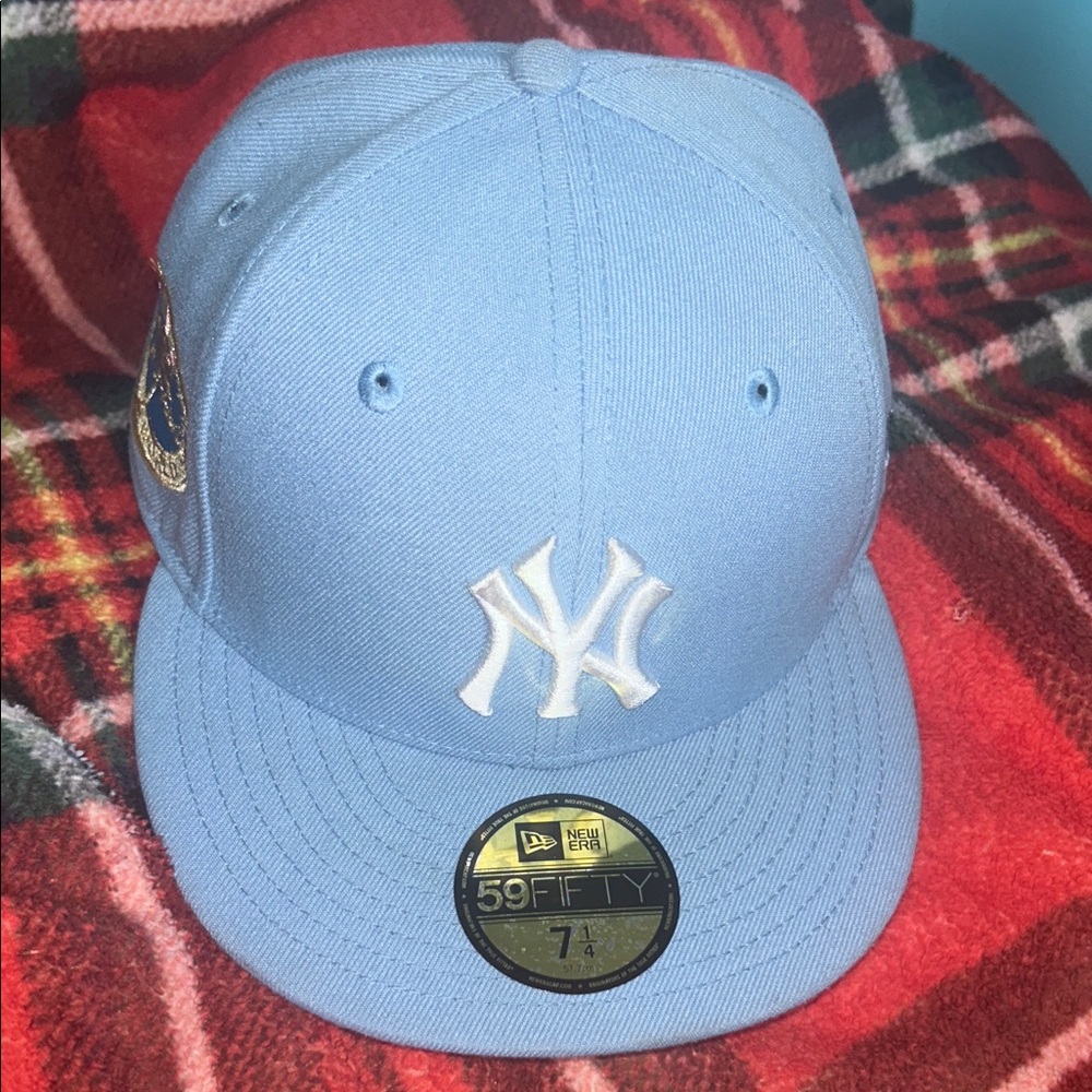 New Era light blue New York Yankees 59FIFTY fitted cap Cotton Candy collection